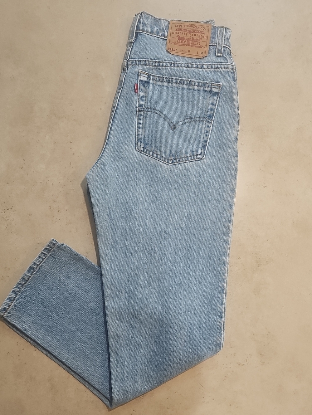 Levi's High-Rise Slim Fit Straight Leg Jeans